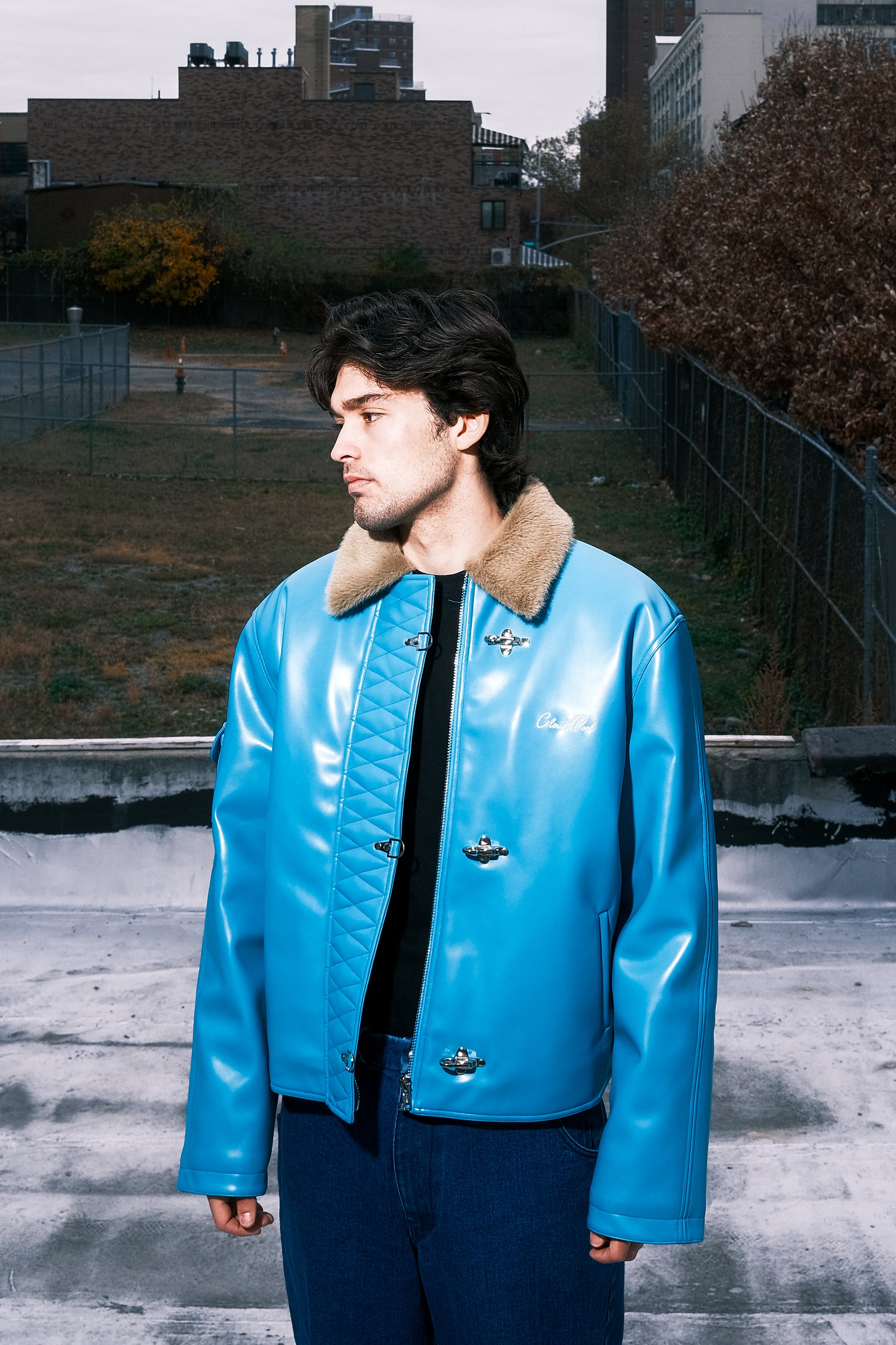 Flight Jacket Faux Leather