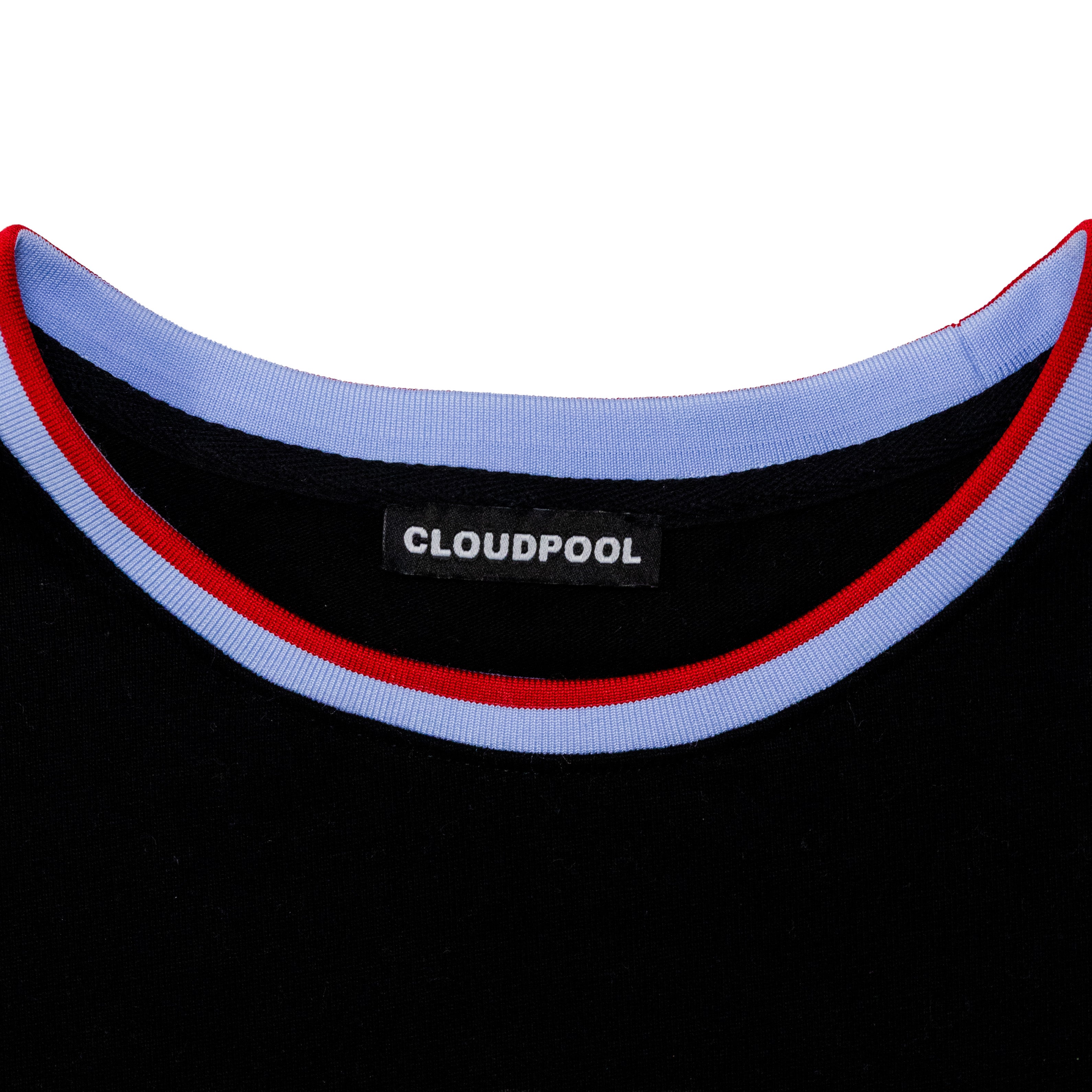 "Head In The Clouds Club Society" Tee Black