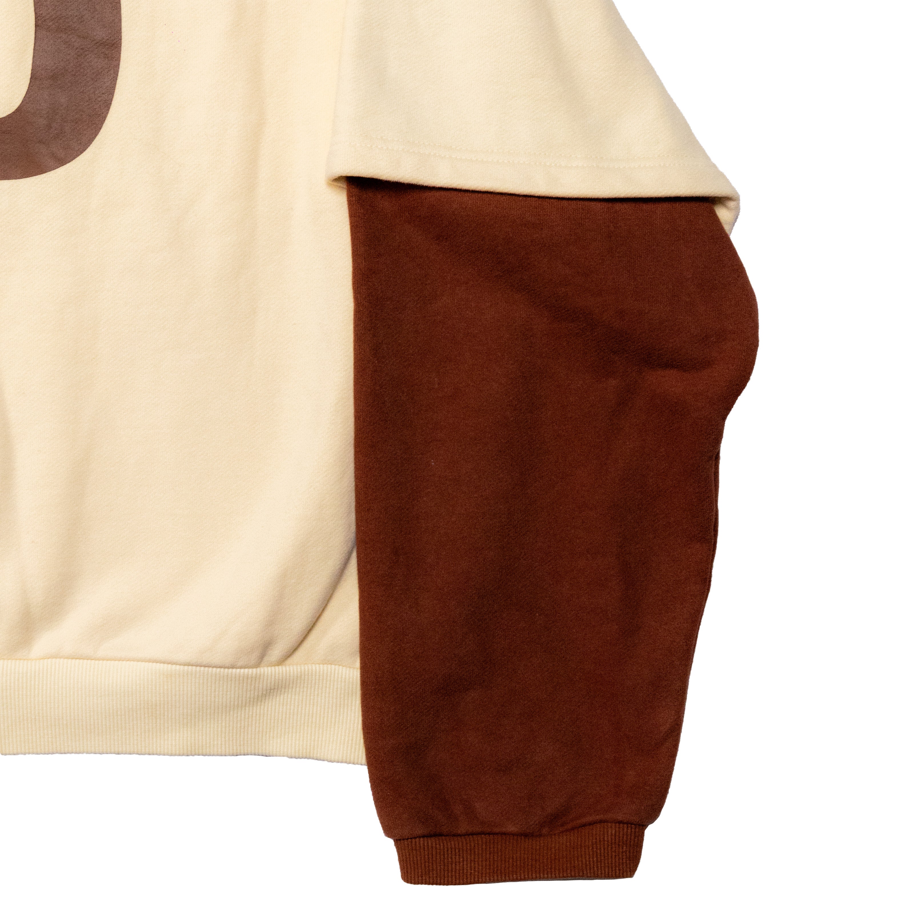 Football Hoodie Beige #00