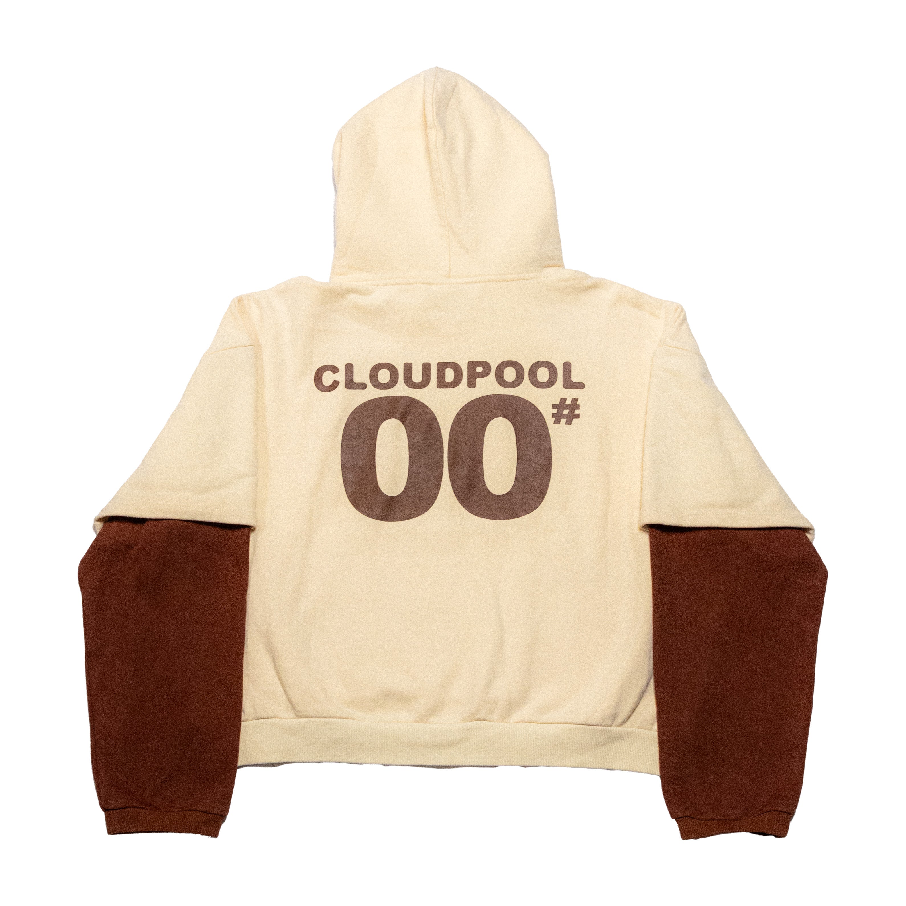 Football Hoodie Beige #00